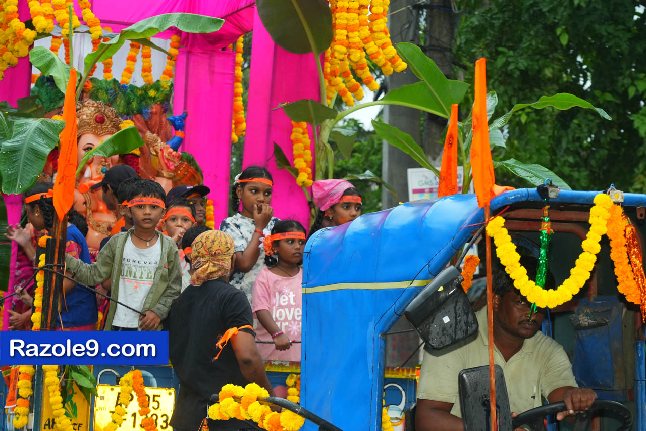 Razole Taluka Ganesh Nimajjanam